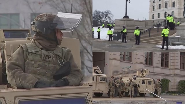 Kelios dienoms iki J. Bideno inauguracijos: FTB tikrina Vašingtone dislokuotų karių tapatybes