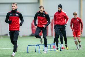 „Sūduva“ susirinko į pirmąją treniruotę