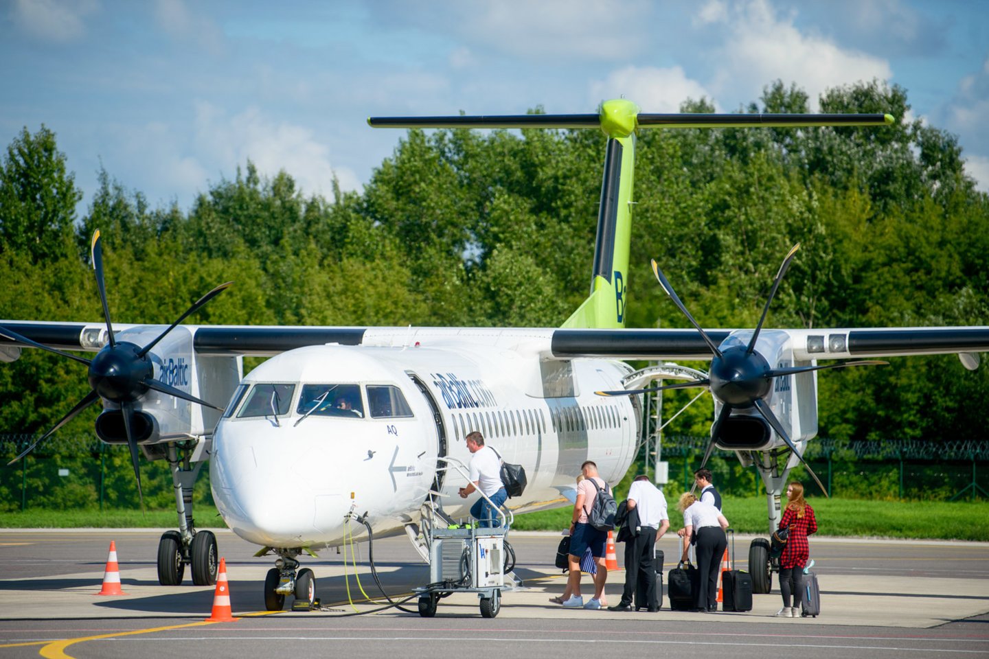 Susisiekimo ministras Marius Skuodis antradienį iš pareigų atšaukė valstybės įmonės „Oro navigacija“ generalinį direktorių Marių Beliūną.<br>J.Stacevičiaus nuotr.