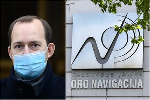 M. Skuodis atleido „Oro navigacijos“ vadovą M. Beliūną