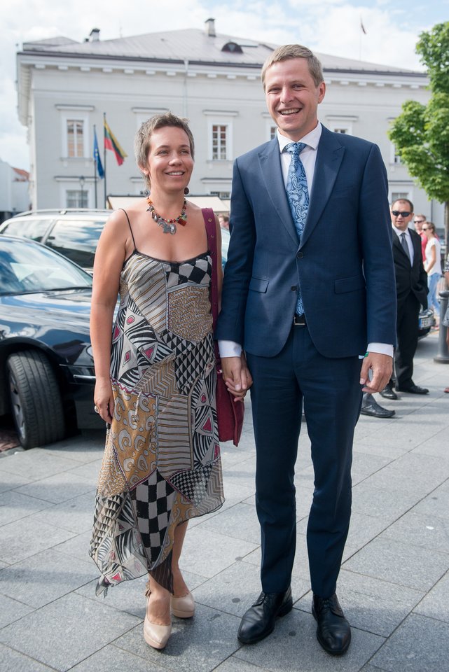 Agnė Matulaitė ir Remigijus Šimašius 2014-aisiais.<br>J.Stacevičiaus nuotr.