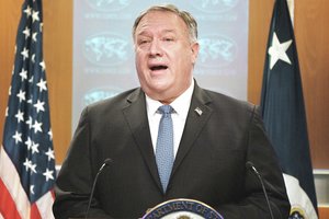M. Pompeo: Kinija vykdo uigūrų genocidą
