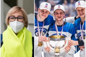 J.  Šiugždinienė apie kaimyninę pagalbą rengiant ledo ritulio čempionatą: Latvija atsiliepė pozityviai