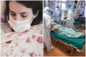 COVID-19 ligos gniaužtai sučiumpa ilgam: dauguma iš ligoninės išrašytų pacientų simptomus jaučia ir po 6 mėnesių