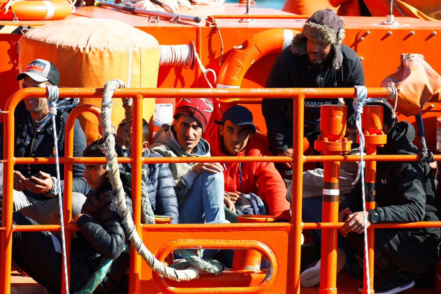 Mažiausiai 43 žmonės iš Vakarų Afrikos žuvo per pirmąją šiais metais didelę migrantų laivo katastrofą prie Libijos krantų (asociatyvi nuotrauka).<br>Reuters/Scanpix nuotr.