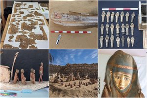 Įspūdingi Egipto radiniai: aptiko ir 4 metrų ilgio Mirusiųjų knygą