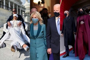 Į Joe Bideno inauguraciją rinkosi žvaigždės, bet visų akys krypo į Michelle Obamą
