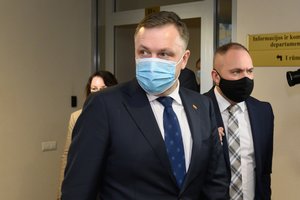 A. Guoga – vis dar Seimo narys: VRK nepatenkino jo prašymo atsistatydinti