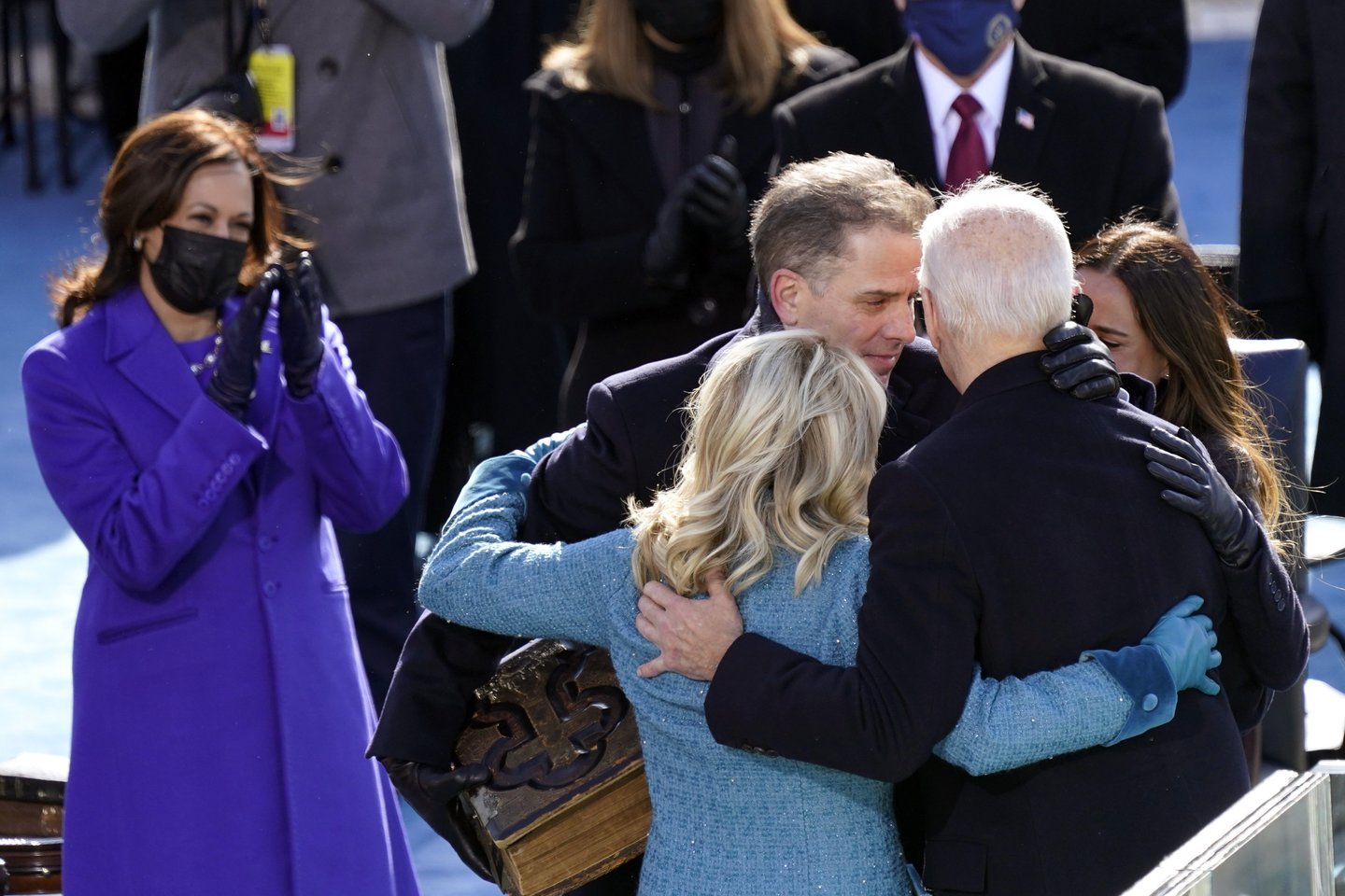 J.Bideno inauguracijos akimirkos.<br>AP/Scanpix nuotr.
