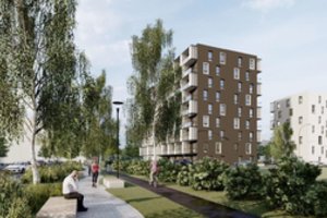 Statytojai Šeškinėje rado laisvą plotą ir tuoj pristatė du daugiabučius: kaimynai raukosi