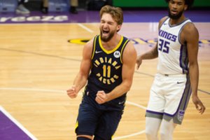 D. Sabonis užfiksavo istorinį pasiekimą: be jo tą padaryti pavyko tik 5-iems NBA žaidėjams