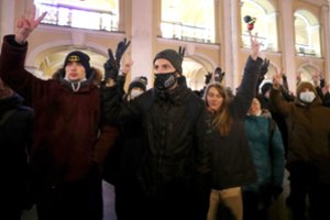 A. Navalno štabas Vladivostoke pranešė apie koordinatorės sulaikymą