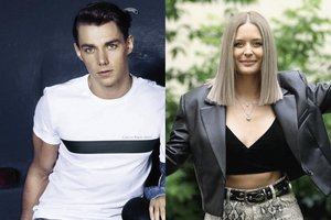 Monika Marija pirmą kartą paatviravo apie slaptais laikytus santykius su vyru Dovydu Laukiu