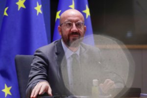 EVT pirmininkas per pokalbį telefonu su V. Putinu paragino paleisti A. Navalną