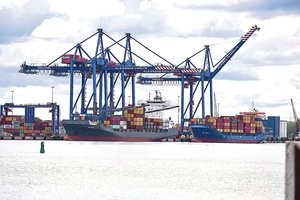 Klaipėdos uostas pernai perkrovė rekordinį kiekį krovinių