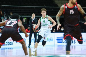 Apie išaugusį varžovų dėmesį prakalbęs R. Jokubaitis: „Antroje pusėje nepavydėjau K. Sloukui“