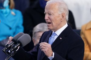 JAV prezidentas J. Bidenas telefonu pasikalbėjo su Kanados ir Meksikos lyderiais