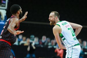 Eurolygos lietuviai: dviejų Artūrų taškai, netvirta M. Grigonio ranka ir tvirti P. Jankūno pečiai