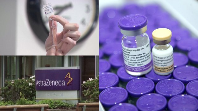 Lietuvai numatytą „AstraZeneca“ vakcinų kiekį bendrovė sumažino 80 procentų