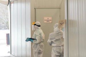 Antirekordas Visagino neapleidžia: vėl daugiausiai naujų COVID-19 atvejų