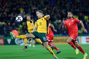 Lietuvos futbolo rinktinės saugas iš Kazachstano keliasi į Italiją