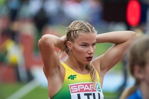 M. Morauskaitė Ispanijoje pagerino asmeninį rekordą, nors apšilimą turėjo atlikti lauke