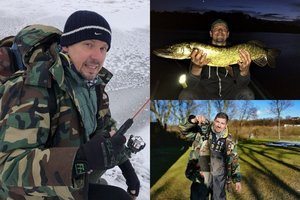 Žvejoti mėgstantis „16 Hz“ narys S. Varslauskas-Hardas atskleidė, kur pagavo didžiausią laimikį