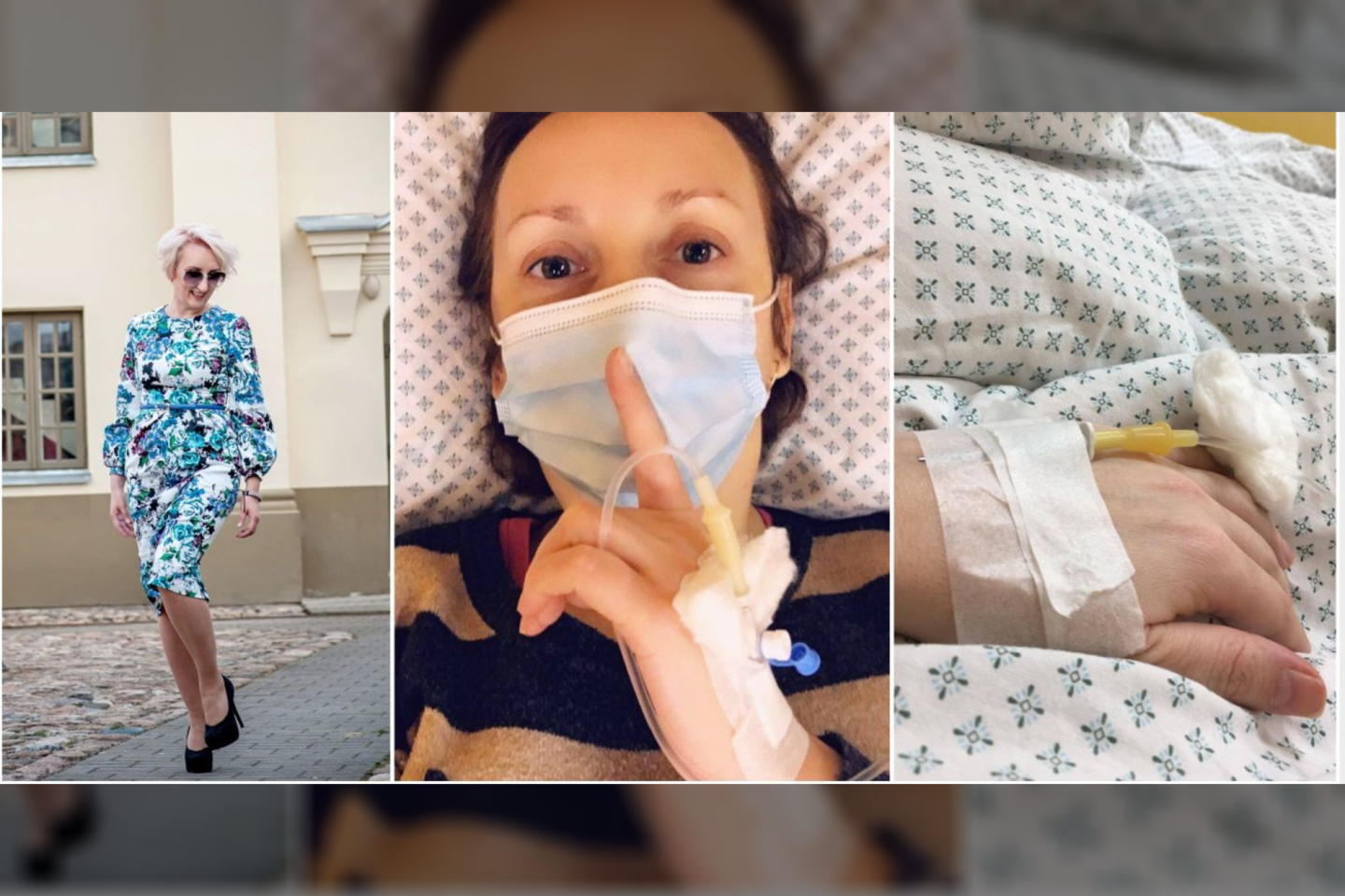 Ligoninėje Irina praleido beveik savaitę. Tik trečią dieną po intensyvios priežiūros ir vaistų ji pajėgė pati atsisėsti ir kiek pajudėti.<br>Asmeninio archyvo nuotr.