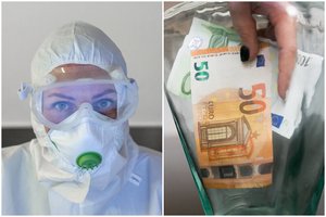 Kovos su COVID-19 fronte atsidūrę sveikatos priežiūros darbuotojai jaučiasi apgauti: negauna pažadėtos maksimalios išmokos