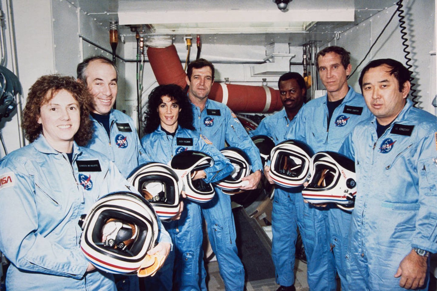 1986 m. pakilimo metu sprogo JAV erdvėlaivis „Challenger“, žuvo 7 astronautai.<br>NASA nuotr.