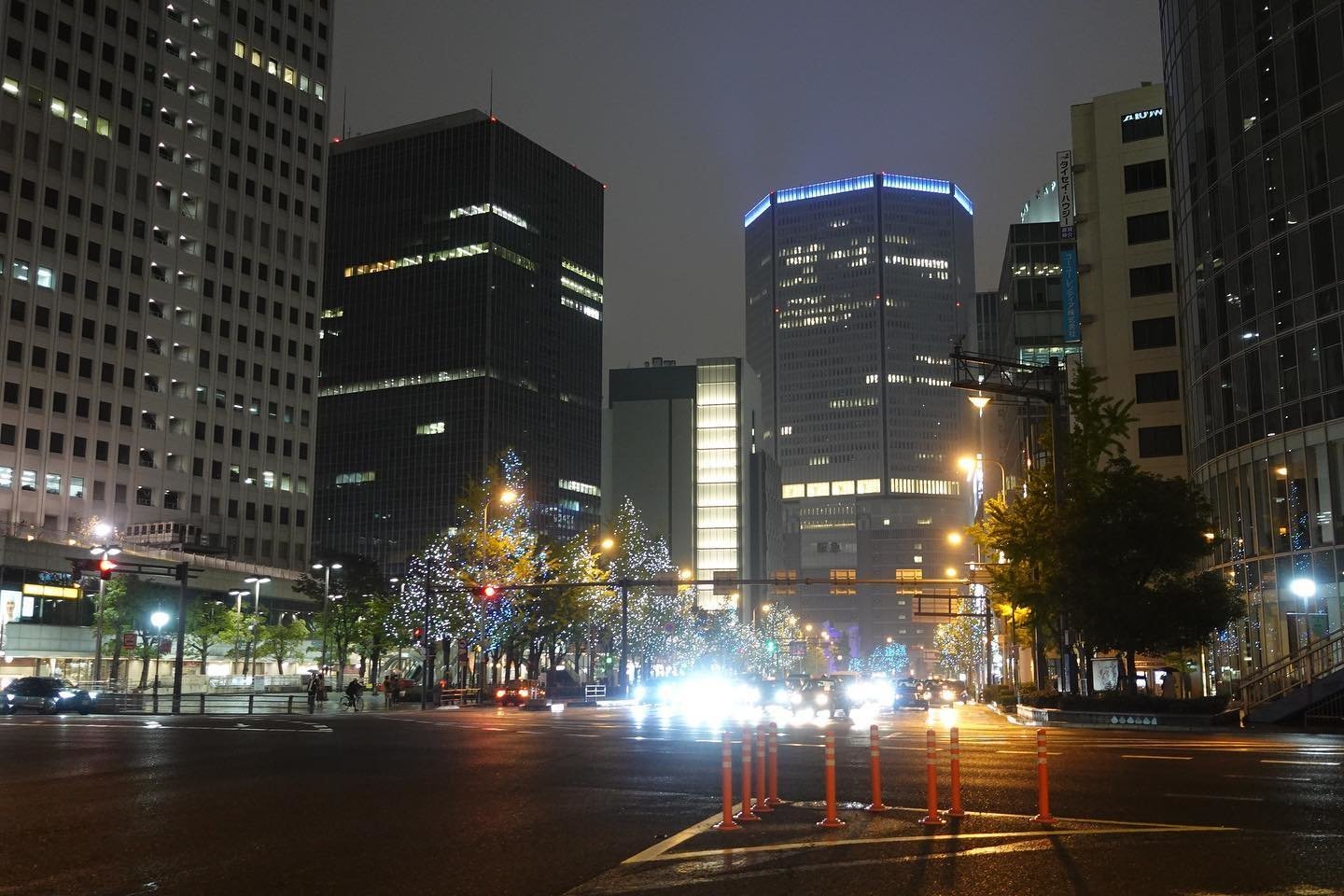 Osaka pasipuošusi 2021-ųjų sutikimui.<br> Asmeninio archyvo nuotr.