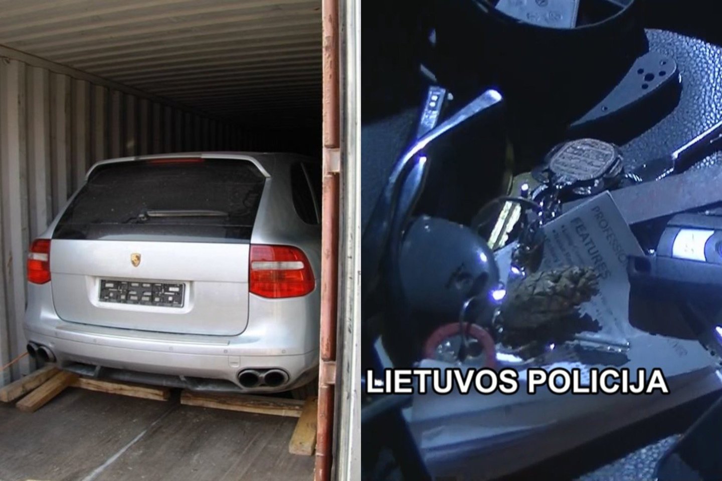 Verslininkas pelnėsi pardavinėdamas iš JAV atgabentus automobilius.<br> Lietuvos policijos nuotr.
