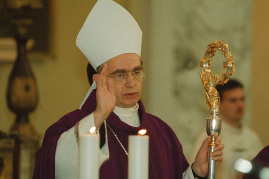 1937 m. gimė kardinolas Audrys Juozas Bačkis.<br>R.Jurgaičio nuotr.