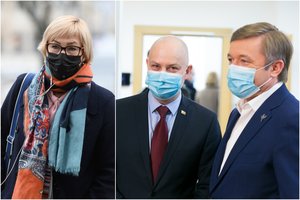 R. Karbauskio ir A. Verygos siūlymai atsisakyti brandos egzaminų ministrei nepatiko: priežastis labai aiški