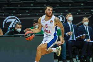 CSKA lyderis M. Jamesas vėl susikirto su treneriu D. Itoudžiu ir gali palikti Maskvą