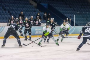 Intriga didėja: „Hockey Punks“ antrą kartą iš eilės palaužė „Kaunas Hockey“