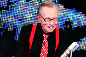 Interviu meistras Larry Kingas savo karjerą pradėjo restorane 