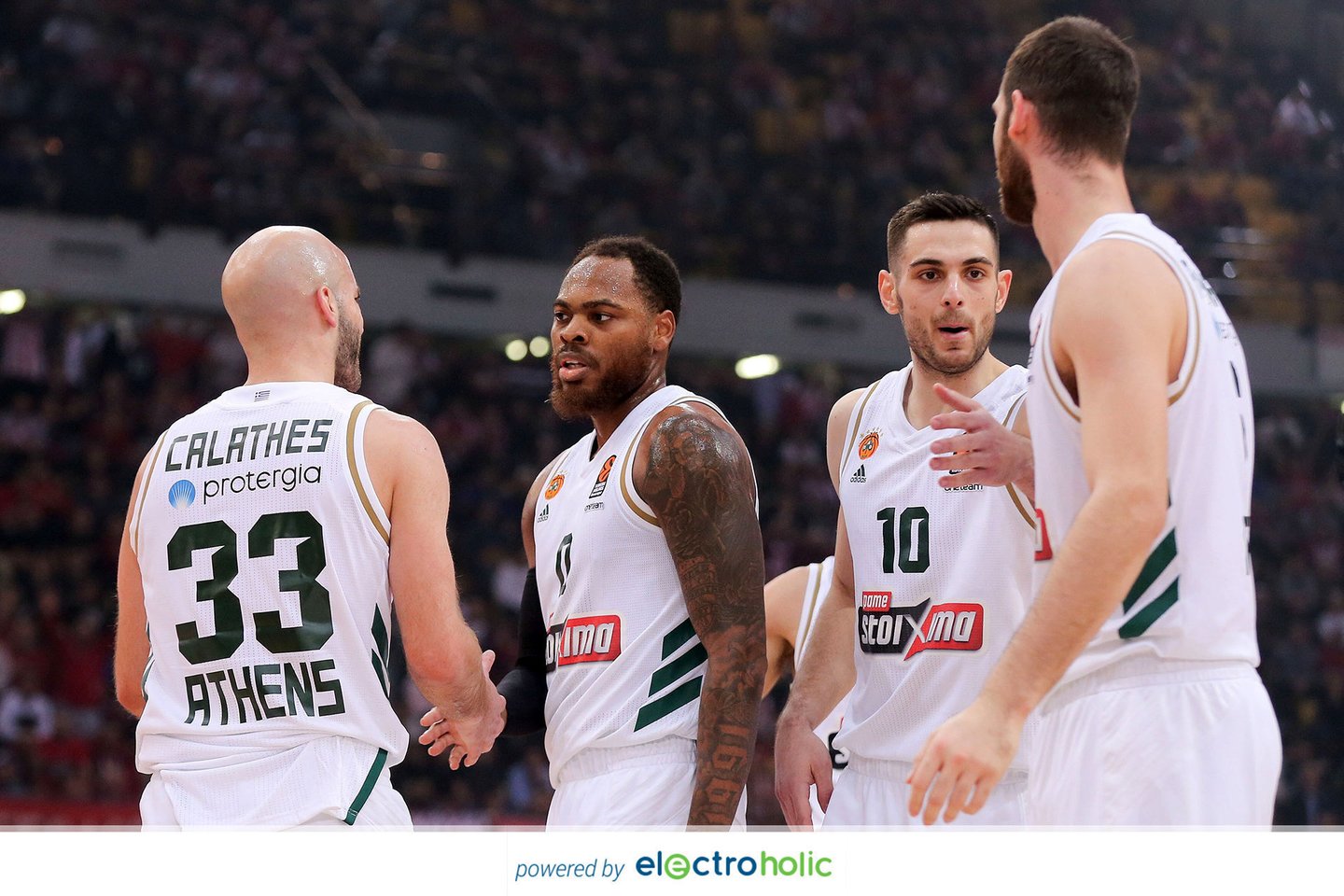 „Panathinaikos“ ekipa.