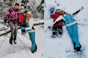 Rūta Mikelkevičiūtė rado būdą, kaip vaikščiojant nepaslysti