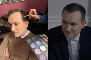 Griežtas karantinas įžymybes privedė prie drastiškų priemonių – klaidas maskuoja grimuotojai