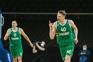 Be staigmenų: M. Grigonio pergalingas šūvis – gražiausias Eurolygos turo epizodas