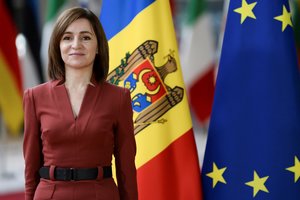 M. Sandu kandidate į Moldovos premjerus iškėlė finansininkę N. Gavrilita