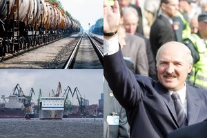Kerštingas A. Lukašenkos sprendimas iš Klaipėdos atimti krovinius smogs ne tik Baltarusijai, bet ir Rusijai