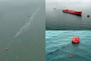 AAD direktorė O. Vėbrienė: vis dar nežinoma, kiek Būtingės terminale į Baltijos jūrą išsiliejo naftos