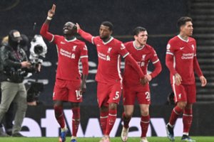 Anglijoje „Liverpool“ nepasigailėjo „Tottenham“ komandos