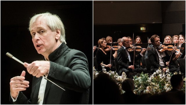 Maestro G. Rinkevičius atskleidė, kaip valstybinis simfoninis orkestras švęs 32-ąjį gimtadienį