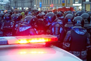 Protestų dieną Maskvoje bus apribotas pėsčiųjų judėjimas ir uždarytos kelios metro stotys