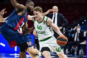 „Žalgirio“ skausmas virto baskų žiniasklaidos džiaugsmu: žavėjosi, kaip pavyko sukaustyti M. Grigonį