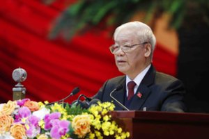 Trongas perrinktas Vietnamo komunistų partijos lyderiu