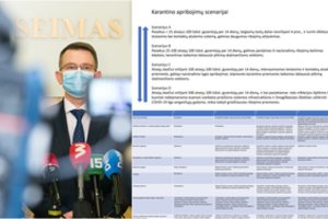 Lietuvai galiausiai pasiekus C scenarijų valdžia rinksis svarstyti karantino laisvinimus: kokios priemonės siūlomos